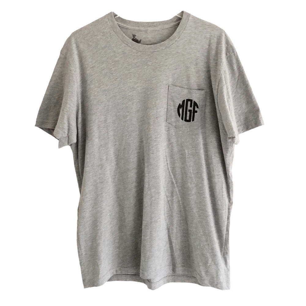 Linksoul Mens Golf T-Shirt NWT Gray Graphic Mandatory Golf Friday Medium